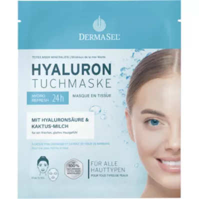 DERMASEL Hyaluronová listová maska, 1 ks