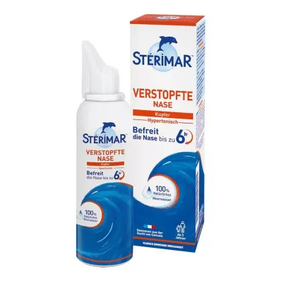 STÉRIMAR Upchatý nos 2v1 nosový sprej & Výplach, 100 ml STÉRIMAR Upchatý nos 2v1 nosový sprej & Výplach, 100 ml