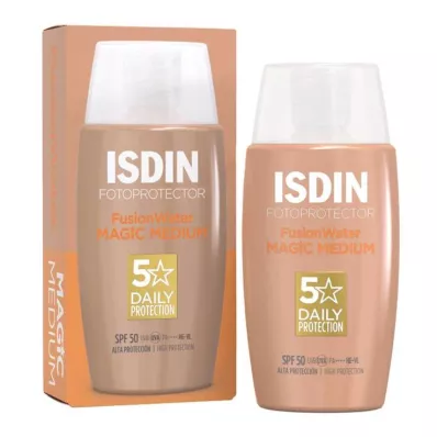 Isdin Photoprotector Fusion Water Color médium SPF 50, 50 ml Isdin Photoprotector Fusion Water Color médium SPF 50, 50 ml