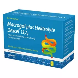MACROGOL plus Elektrolyty Dexcel 13,7 g PLE, 20 ks