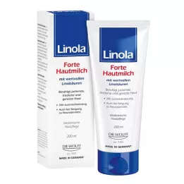 LINOLA Pleťové mlieko Forte, 200 ml