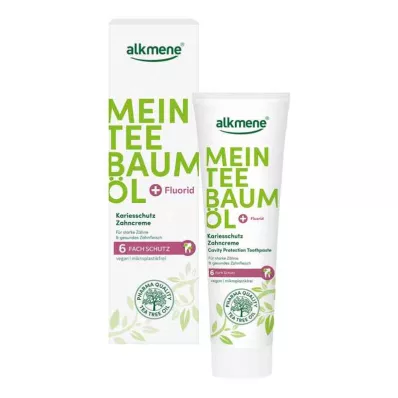 Alkmene My Tea Tree Oil Ochranná zubná pasta proti zubnému kazu (100 ml) Alkmene My Tea Tree Oil Ochranná zubná pasta proti zubnému kazu (100 ml)