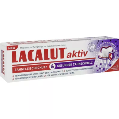 LACALUT aktívna ochrana ďasien &amp; zdravá sklovina, 75 ml