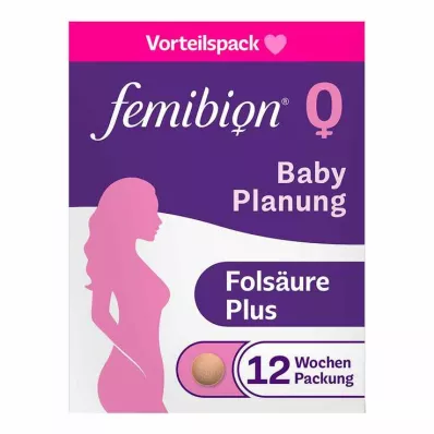 Femibion 0 tablety na plánovanie dieťaťa, 84 ks