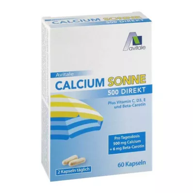 Calcium Sun 500 kapsúl, 60 ks Calcium Sun 500 kapsúl, 60 ks