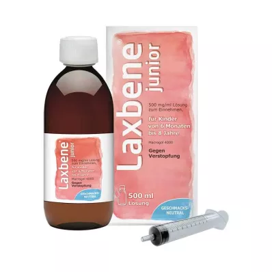 Laxbene® junior 500 mg roztok pre deti od 6 mesiacov - 8 rokov, 500 ml Laxbene® junior 500 mg roztok pre deti od 6 mesiacov - 8 rokov, 500 ml
