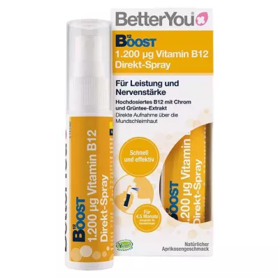 Betteryou Boost Vitamín B12 priamy sprej, 25 ml Betteryou Boost Vitamín B12 priamy sprej, 25 ml