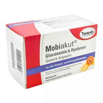 Mobiakut Glucosamine &amp; Hyalurónové kĺbové kapsuly, 90 ks