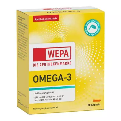 Kapsuly Wepa Omega-3, 60 kusov Kapsuly Wepa Omega-3, 60 kusov