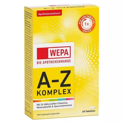 WEPA A-Z Complex Tablety, 60 kapsúl WEPA A-Z Complex Tablety, 60 kapsúl