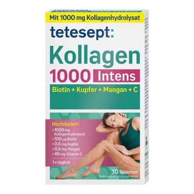 Tetesept Collagen 1000 Intens Tablets, 30 ks