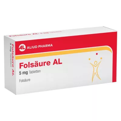 Kyselina listová AL 5 mg tablety, 20 ks