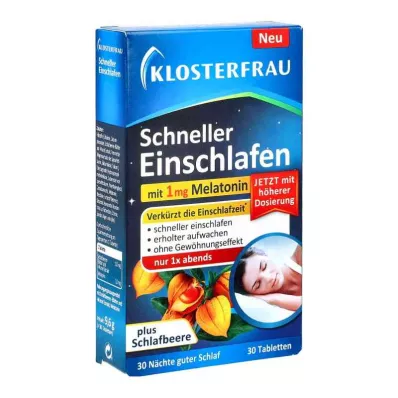 Klosterfrau Tablety na rýchlejší spánok (30 kusov) Klosterfrau Tablety na rýchlejší spánok (30 kusov)
