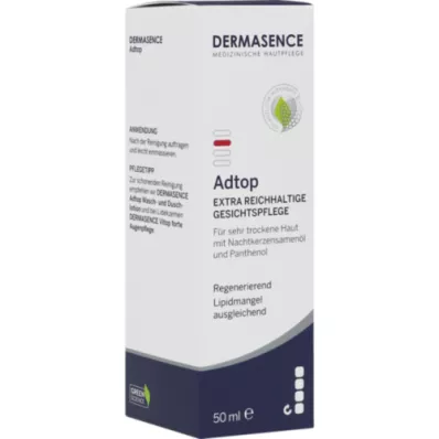 DERMASENCE Adtop extra bohatý krém na tvár, 50 ml