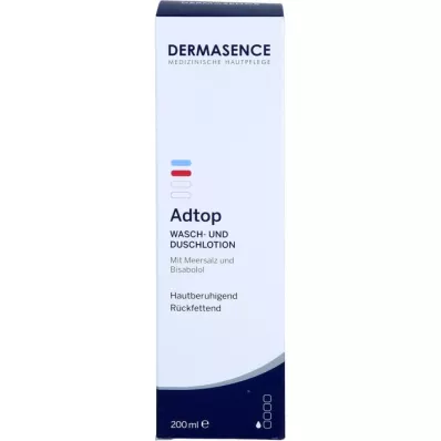 DERMASENCE Adtop umývací a sprchovací krém, 200 ml