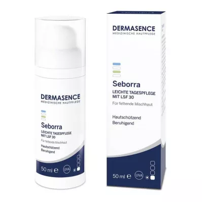 Dermasence Seborra ľahký denný ošetrujúci krém LSF 30, 50 ml