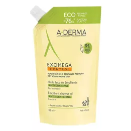 A-DERMA EXOMEGA CONTROL Náplň do sprchovacieho oleja, 500 ml