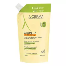 A-DERMA EXOMEGA CONTROL Náplň do sprchovacieho oleja, 500 ml