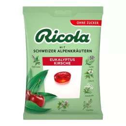 Ricola vrecko eukalyptových čerešňových sladkostí bez cukru, 75 g
