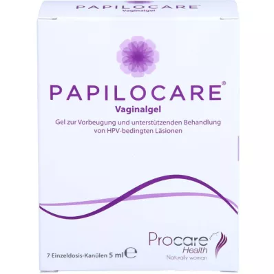 PAPILOCARE Vaginálny gél, 7X5 ml