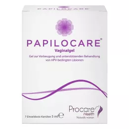 PAPILOCARE Vaginálny gél, 7X5 ml