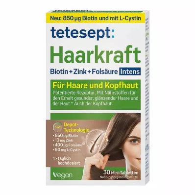 Tablety Tetesept Haarkraft Depot Intens, 30 ks Tablety Tetesept Haarkraft Depot Intens, 30 ks