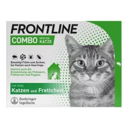 FRONTLINE Combo Spot on cat roztok na aplikáciu na kožu, 6 ks