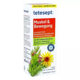 TETESEPT Svalový & pohybový kúpeľ, 125 ml