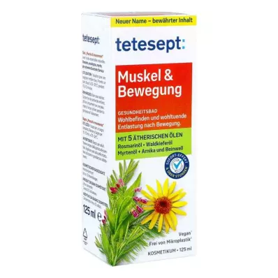 Pohybový kúpeľ Tetesept Muscle & (125 ml) Pohybový kúpeľ Tetesept Muscle & (125 ml)