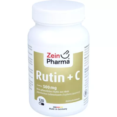 RUTIN Kapsuly 500 mg+C, 120 ks