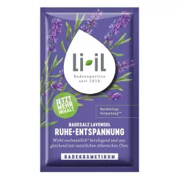 LI-IL Kúpeľová soľ levanduľa calm+relaxation, 80 g