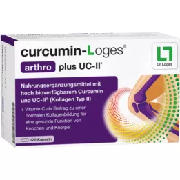CURCUMIN-LOGES arthro plus UC-II kapsuly, 120 kapsúl