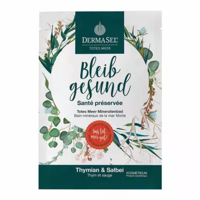 Dermasel Kryštály do kúpeľa z Mŕtveho mora Stay Healthy, 60 g Dermasel Kryštály do kúpeľa z Mŕtveho mora Stay Healthy, 60 g