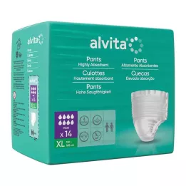 ALVITA Inkontinenčné nohavice maxi xl, 14 ks