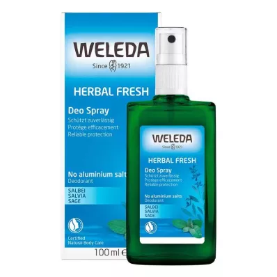 Weleda Herbal Fresh Deodorant Spray Sage, 100 ml Weleda Herbal Fresh Deodorant Spray Sage, 100 ml