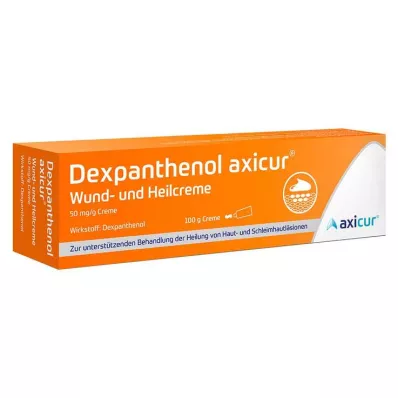 Dexpanthenol axicur® krém na hojenie rán, 100 g