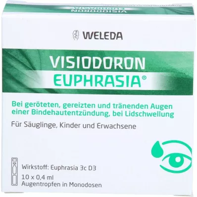 VISIODORON Eufrázia očné kvapky, 10x0,4 ml