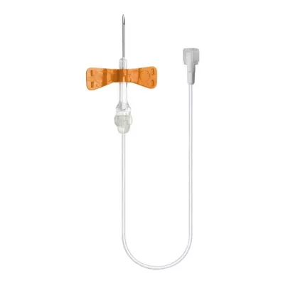 Venofix Bezpečnostný žilový hrot.25 G 0,5x19mm 30cm oranžový, 1 ks Venofix Bezpečnostný žilový hrot.25 G 0,5x19mm 30cm oranžový, 1 ks