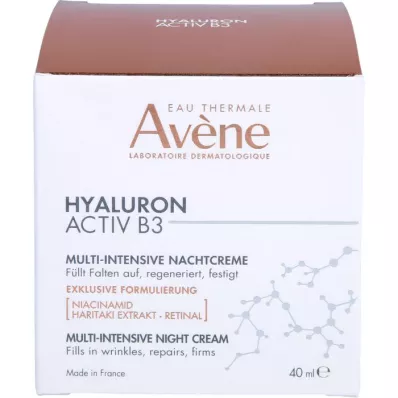 AVENE Multiintenzívny nočný krém Hyaluron Activ B3, 40 ml