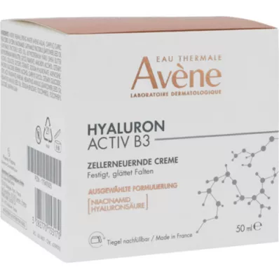 AVENE Hyaluron Activ B3 krém na obnovu buniek, 50 ml