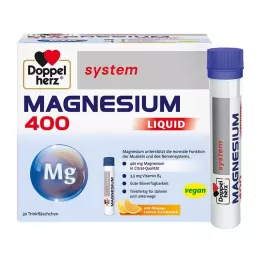 DOPPELHERZ Magnézium 400 Liquid system drinking amp., 30 ks