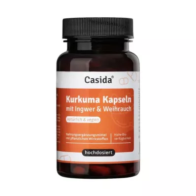 Kapsule kurkuma + zázvor + kadidlo, vysoké dávkovanie, 90 kusov
