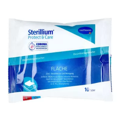 Dezinfekčné obrúsky na povrchy Sterillium Protect & Care (10 kusov) Dezinfekčné obrúsky na povrchy Sterillium Protect & Care (10 kusov)