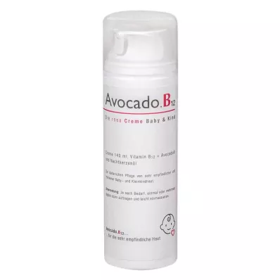 AVOCADO.B12 Ružový krém pre deti &amp; Dieťa, 140 ml