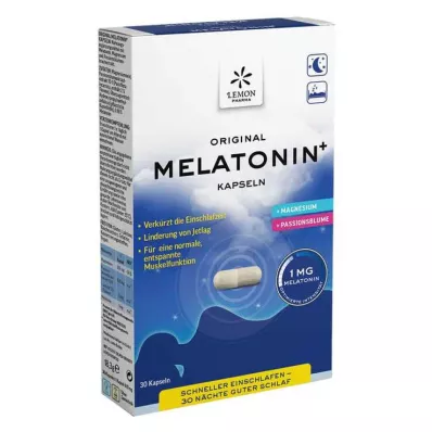 MELATONIN PLUS Kapsuly, 30 ks
