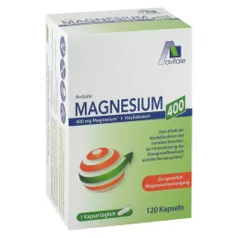 MAGNESIUM 400 mg kapsuly, 120 ks