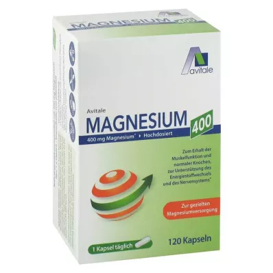 Horčík 400 mg kapsuly, 120 ks Horčík 400 mg kapsuly, 120 ks