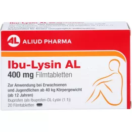 IBU-LYSIN AL 400 mg filmom obalené tablety, 20 ks