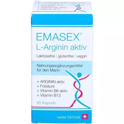 EMASEX L-Arginine active capsules, 90 kapsúl