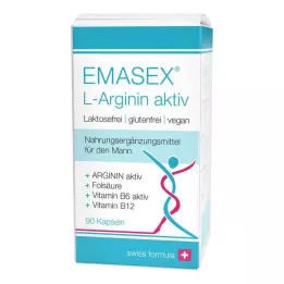 EMASEX L-Arginine active capsules, 90 kapsúl